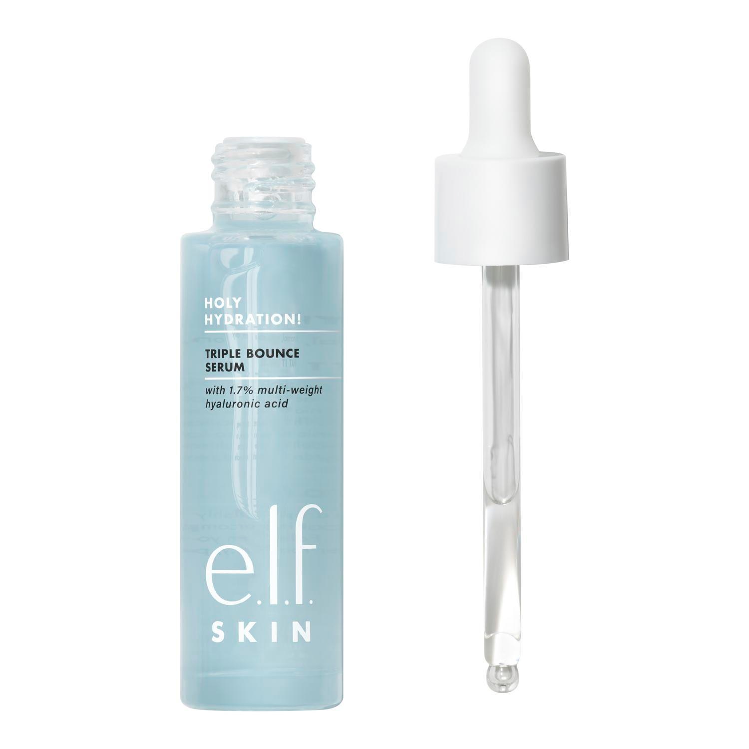 E.L.F. SKIN HOLY HYDRATION! TRIPLE BOUNCE SERUM (SUERO HIDRATANTE)